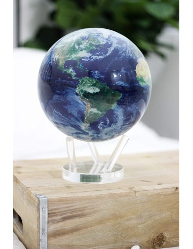 Globo Rotante Earth With Clouds 8,5"