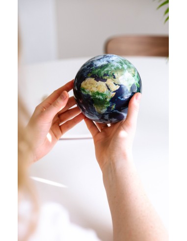 Globo Rotante Earth With Clouds 4,5"