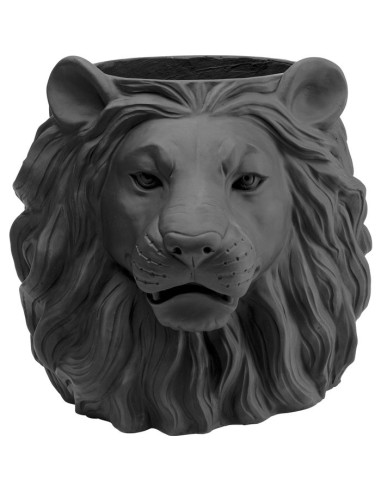 Cachepot Lion Nero