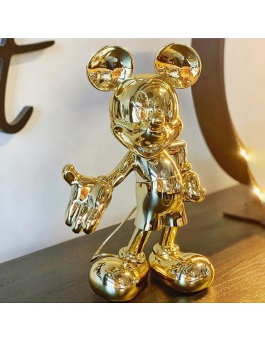 Mickey Welcome Chromed Gold