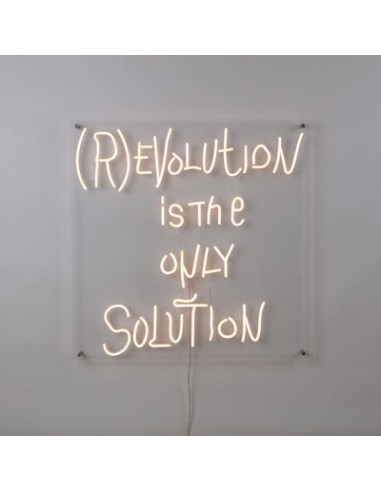 Neon Revolution Is The Solution 70X70