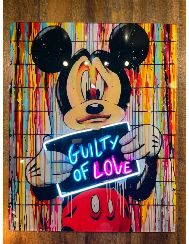 Guilty Of Love Neon Art