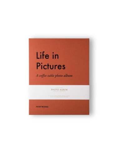 Photo Album Life In Pictures Orange