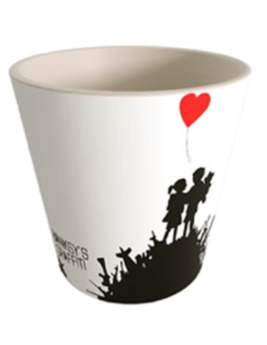 Tazzina Espresso Banksy “Kids On Guns Hill” QUYCUP