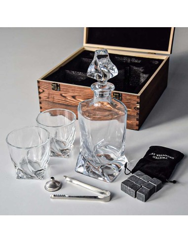 TWISTED DECANTER SET